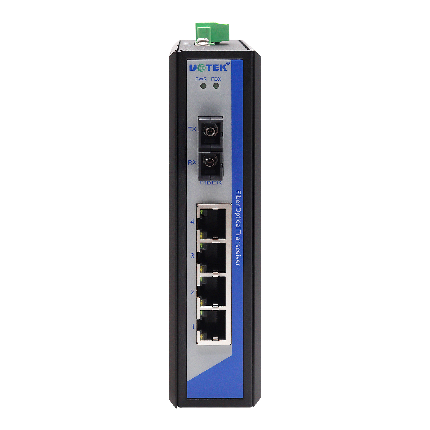 4口百兆網絡光纖收發器
