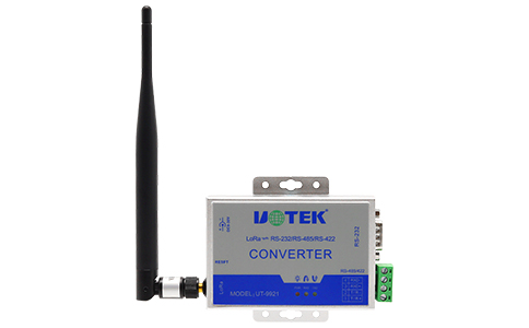 無線LoRa轉工業(yè)串口轉換器_UT-9921 LoRa 轉RS-232/485/422轉換器