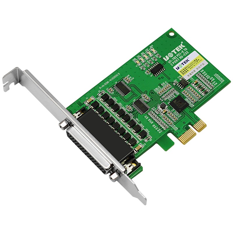 PCI-E轉2口RS-232高速多串口卡