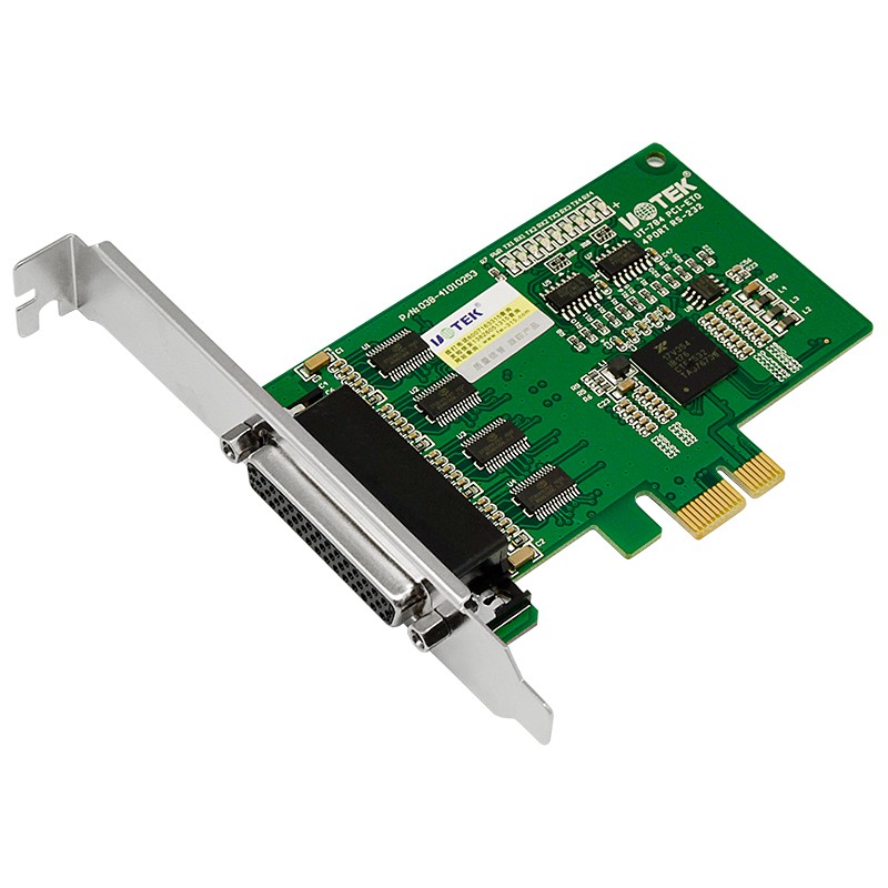 PCI -E轉(zhuǎn)4口RS-232多串口卡