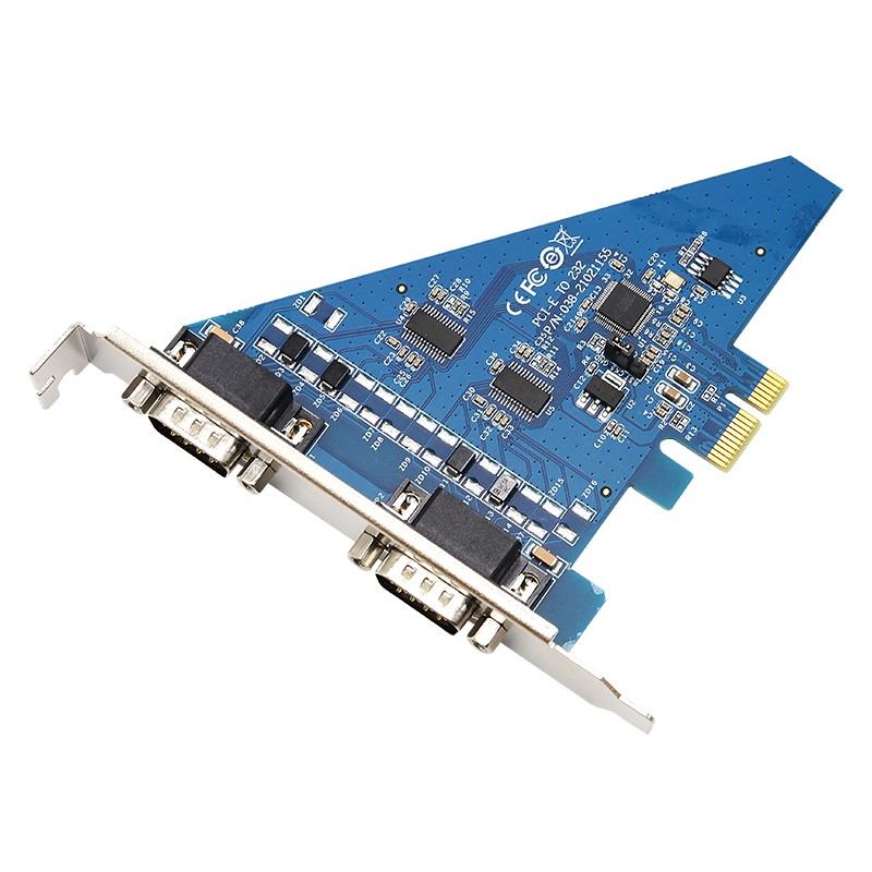 PCI-E轉2口RS-232多串口卡